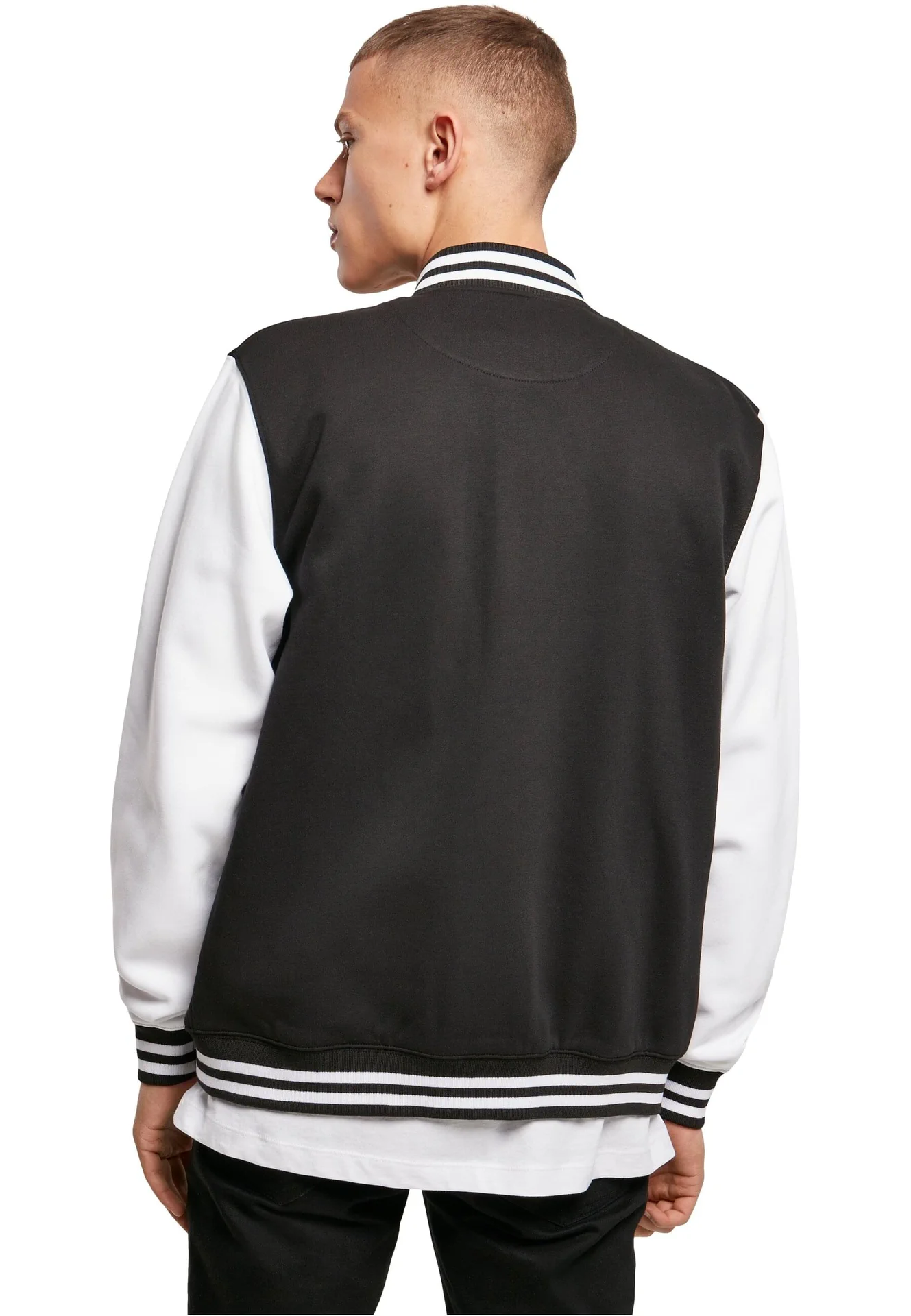 Build Your Brand Sweat College Jacket