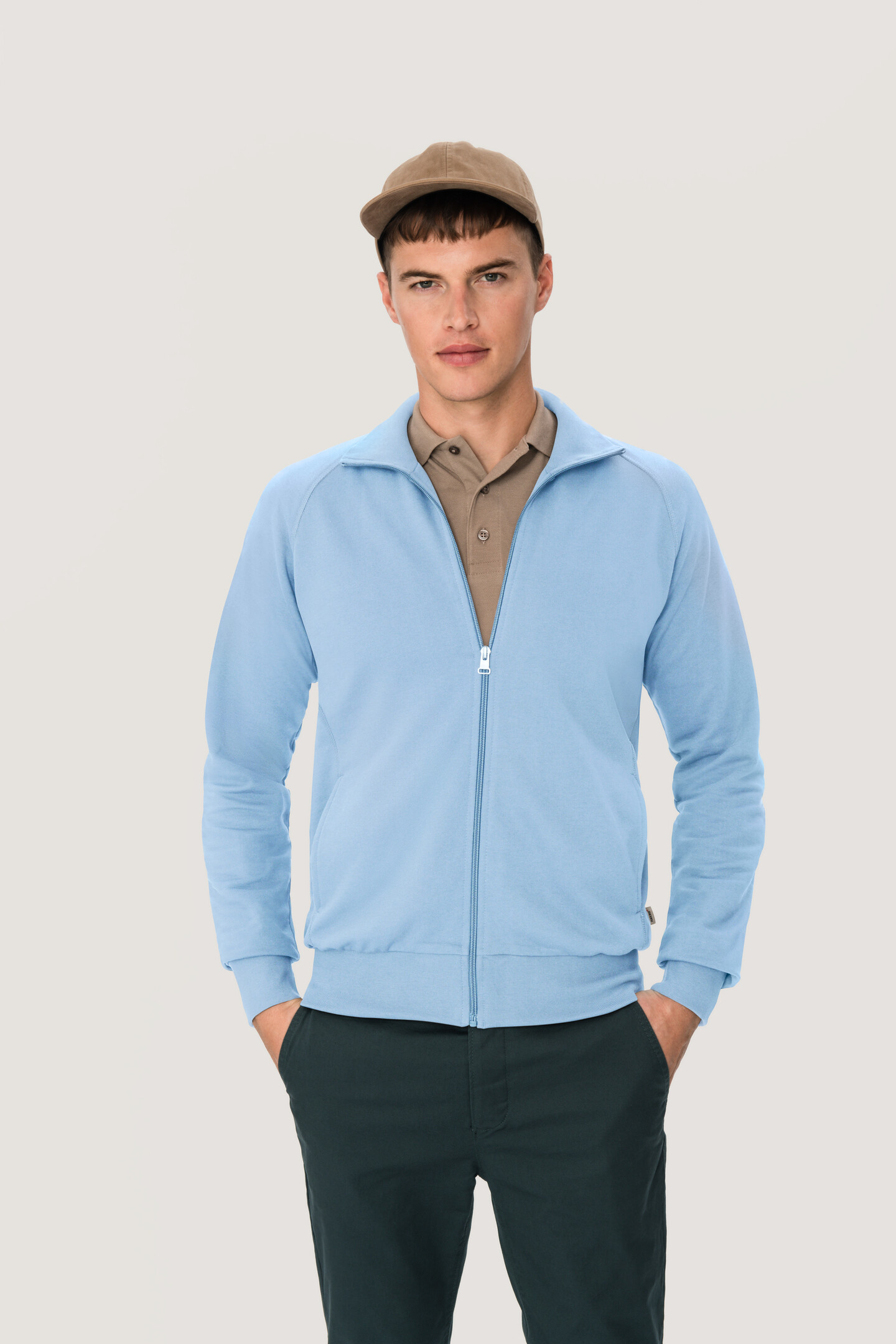 HAKRO Sweatjacke 606 College HAKRO Sweatjacke 606 College