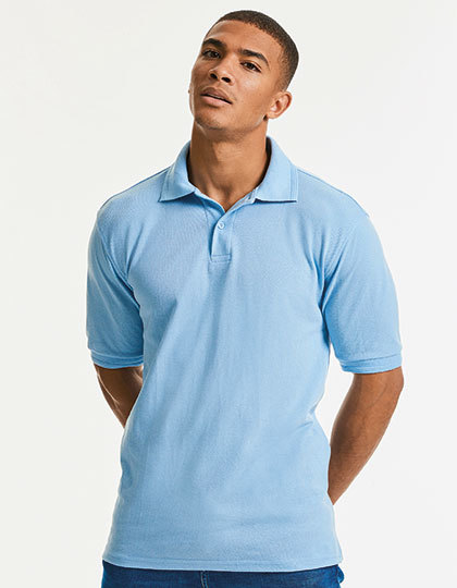 Russell Hardwearing Polycotton Polo