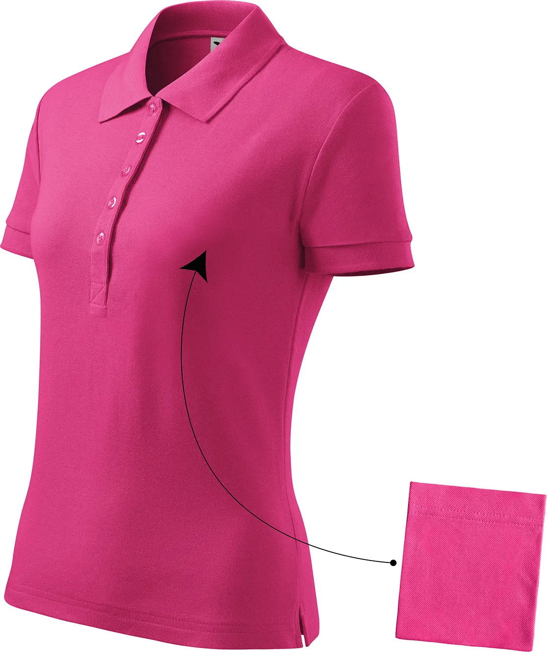 MALFINI Damen Polo Cotton 213