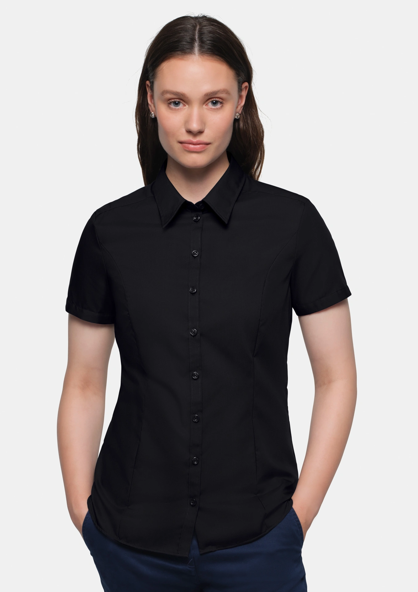 HAKRO Bluse 1/2-Arm 112 Business