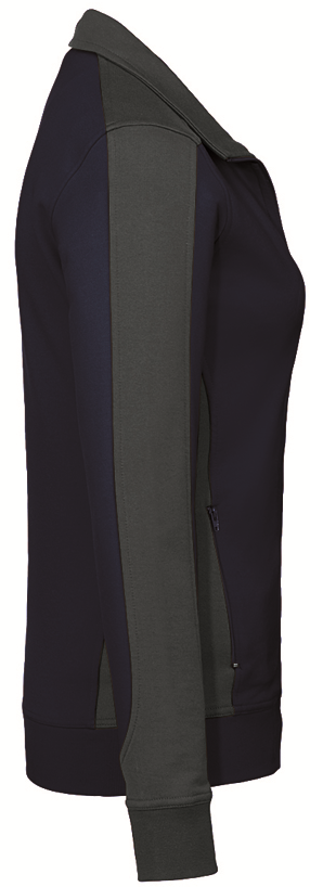 HAKRO Damen-Sweatjacke 277 Contrast Mikralinar®
