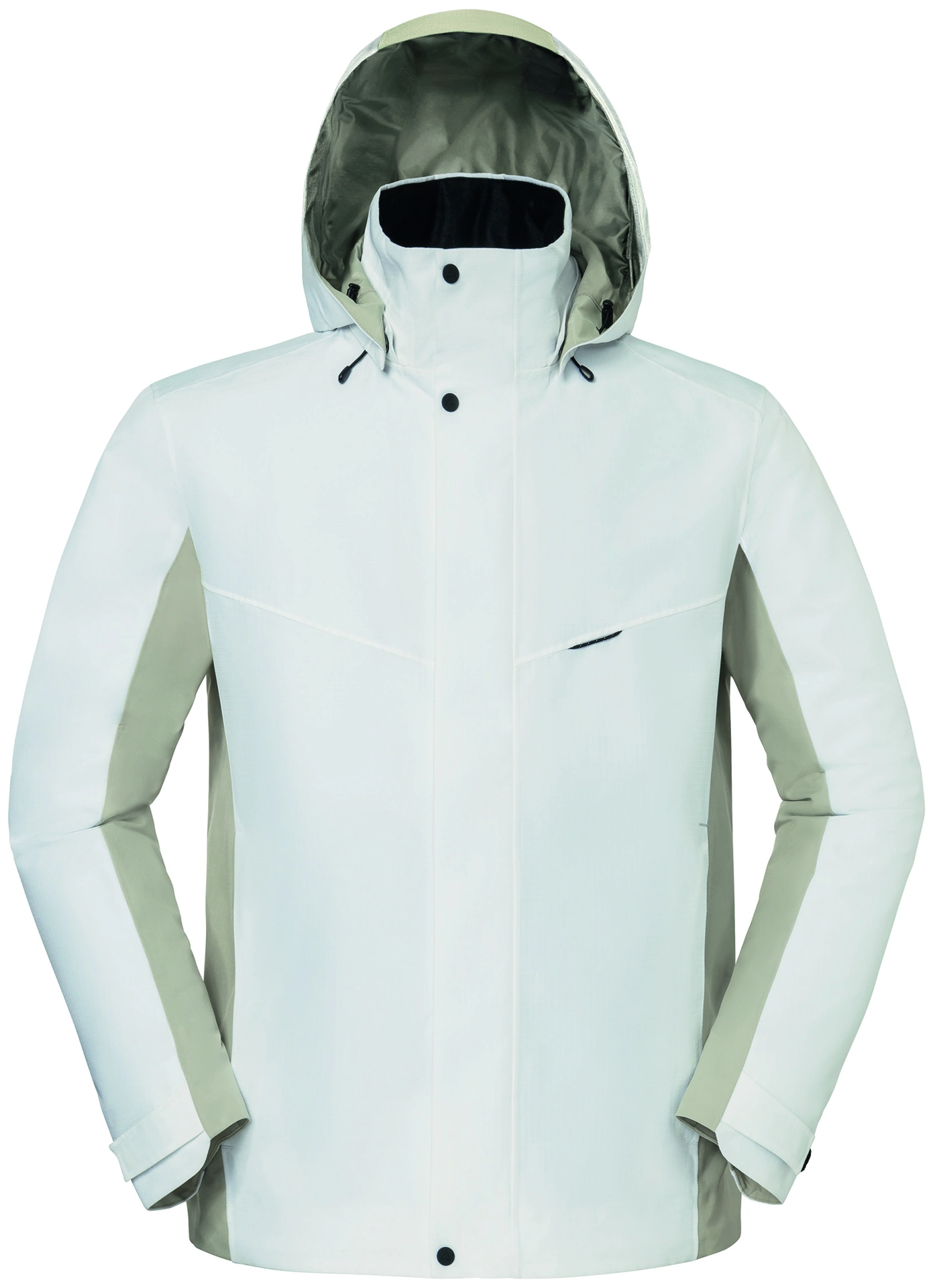 schoeffel-pro-7522-regenzeit-weiss-front-1 Schöffel PRO 7522 REGENZEIT Hardshell Wetterschutz-Arbeitsjacke