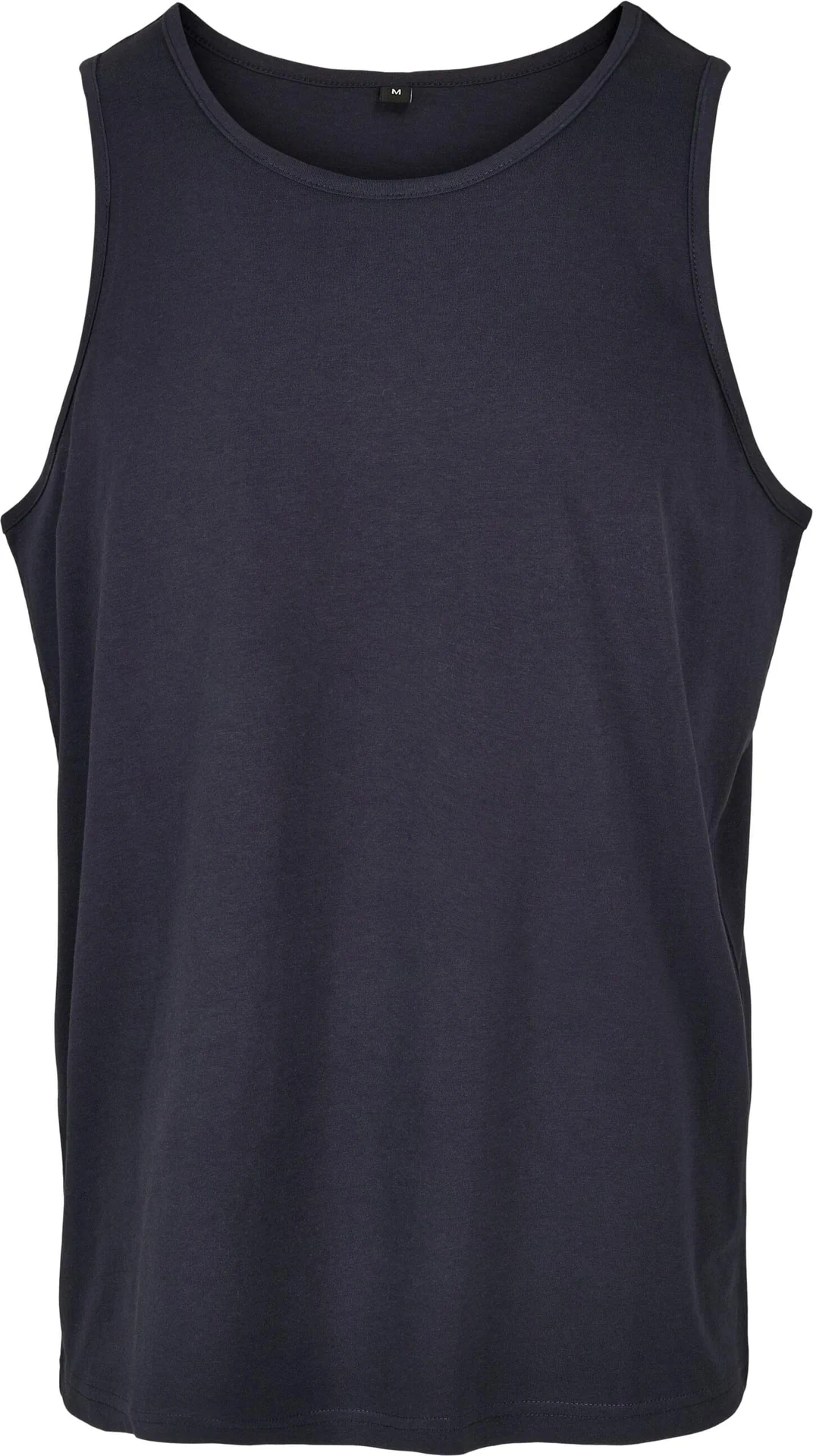 BYB-BB011-basic-tank-navy-front-4 Build Your Brand Basic Tank