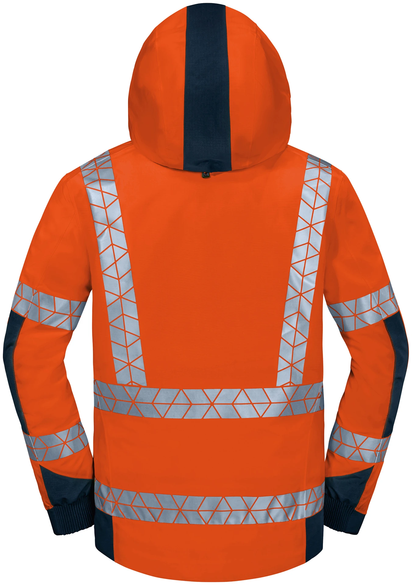schoeffel-pro-7700-polarlicht-warnschutz-winterjacke-warnorange-dunkelblau-3 Schöffel PRO 7700 POLARLICHT Warnschutz Winterjacke Hardshell