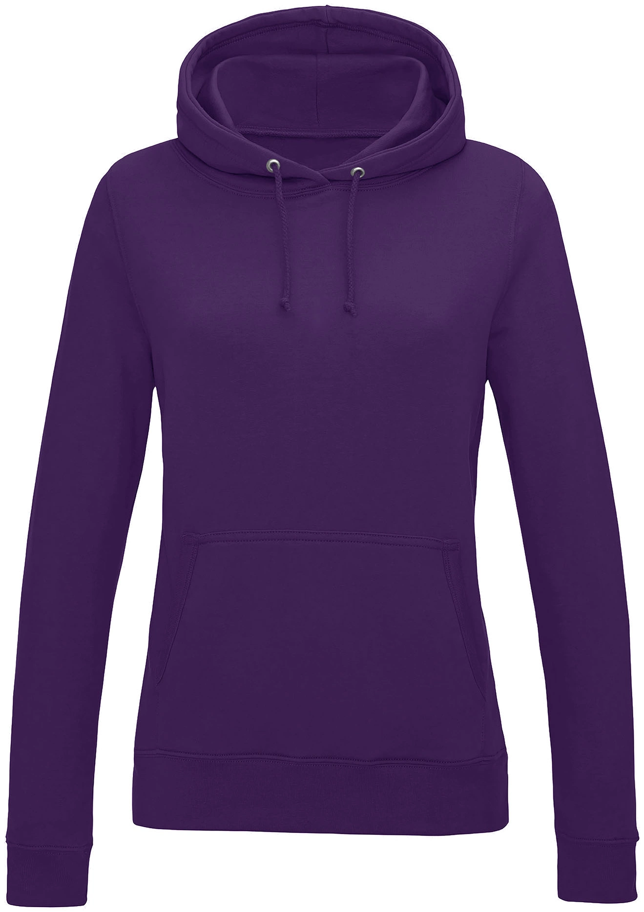 justhoods-jh001f-womens-college-hoodie-purple-front-1 Just Hoods Women's College Hoodie