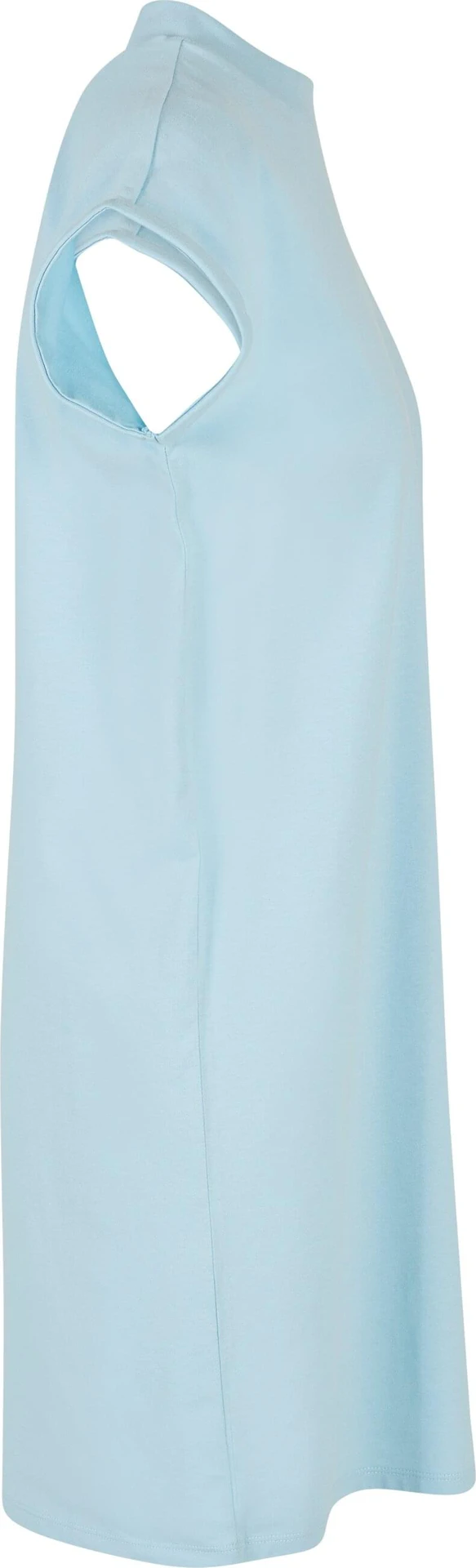 BYB-BY101-ladies-turtle-extended-shoulder-dress-oceanblue-right-8 Build Your Brand Ladies Turtle Extended Shoulder Dress