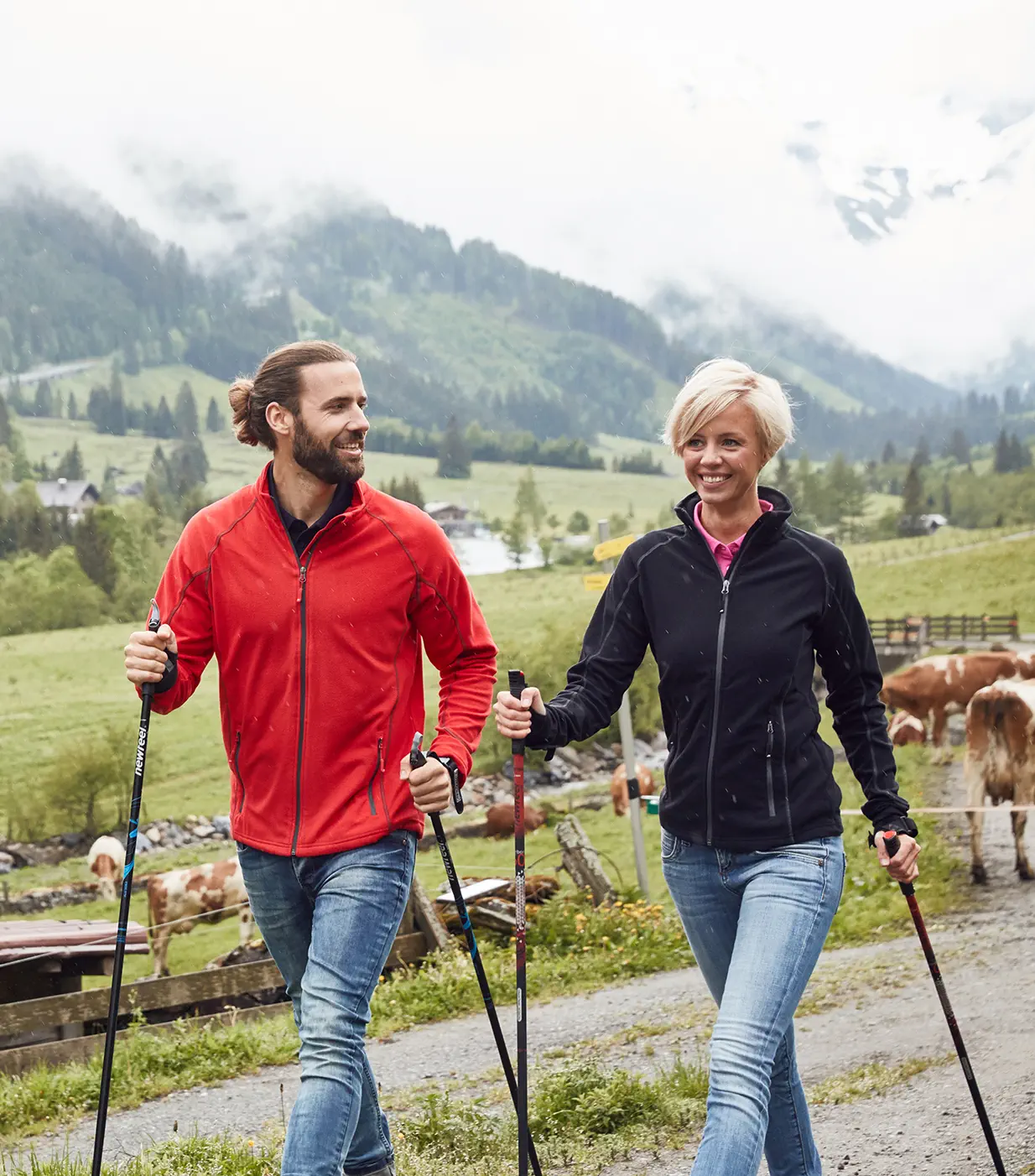 James & Nicholson Men's Structure Fleece Jacket