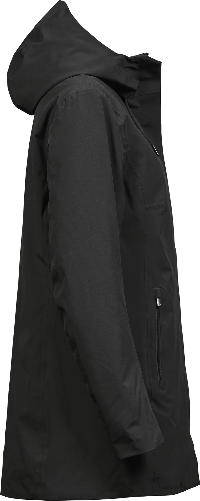 tee-jays-9609-womens-all-weather-parka-black-right-4 Tee Jays Women's All Weather Parka