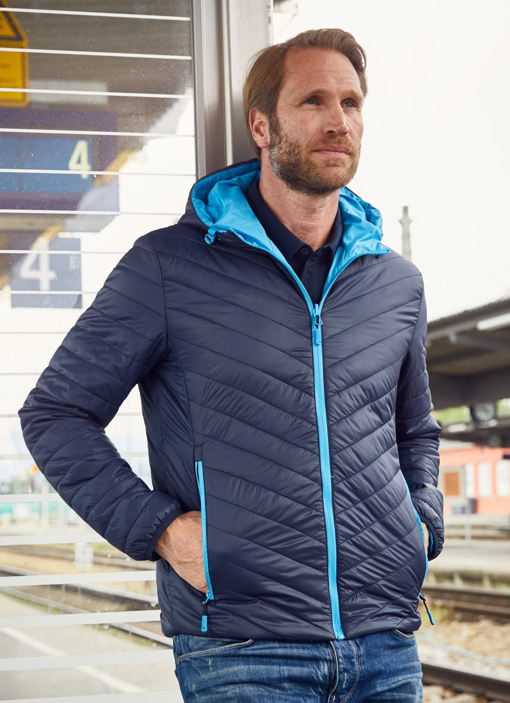 James & Nicholson Men's Lightweight Jacket 
