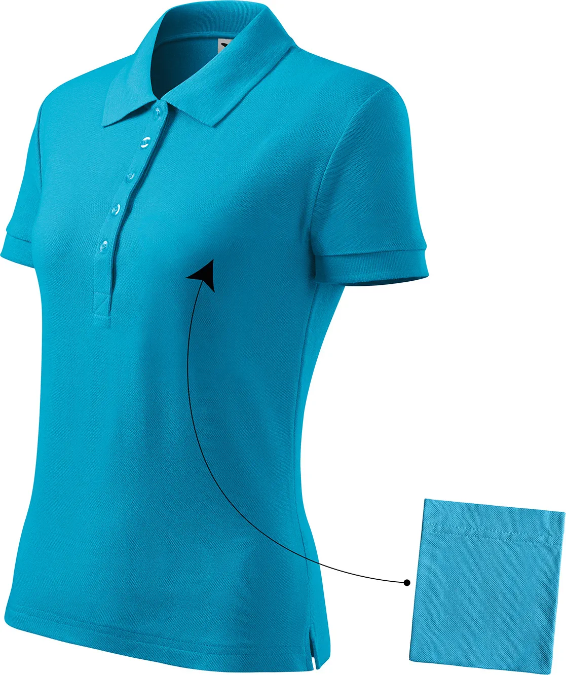 MALFINI Damen Polo Cotton 213