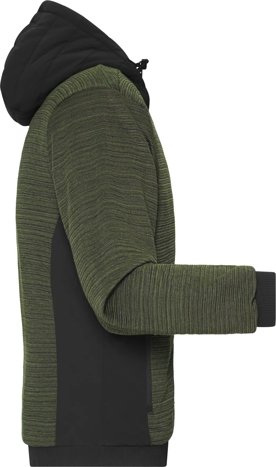 James & Nicholson Men's Padded Hybrid Jacket