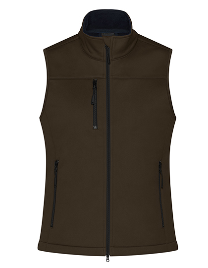 James & Nicholson Ladies Softshell Vest