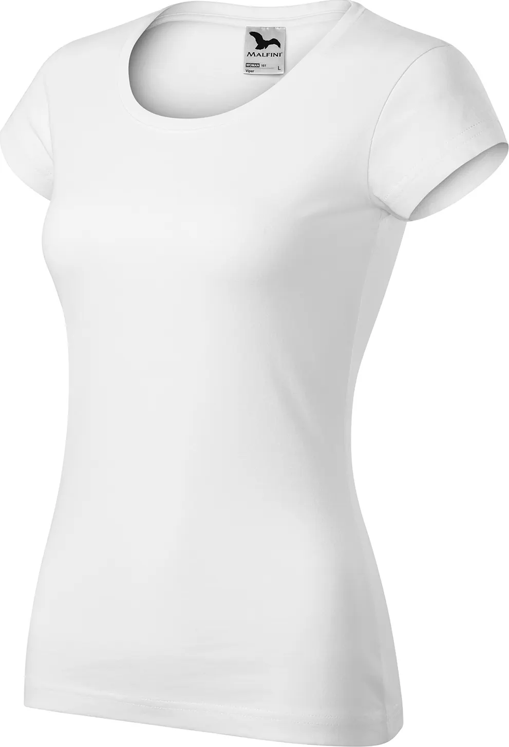 malfini-161-viper-t-shirt-damen-weiss-left-3 MALFINI T-Shirt Damen Viper 161