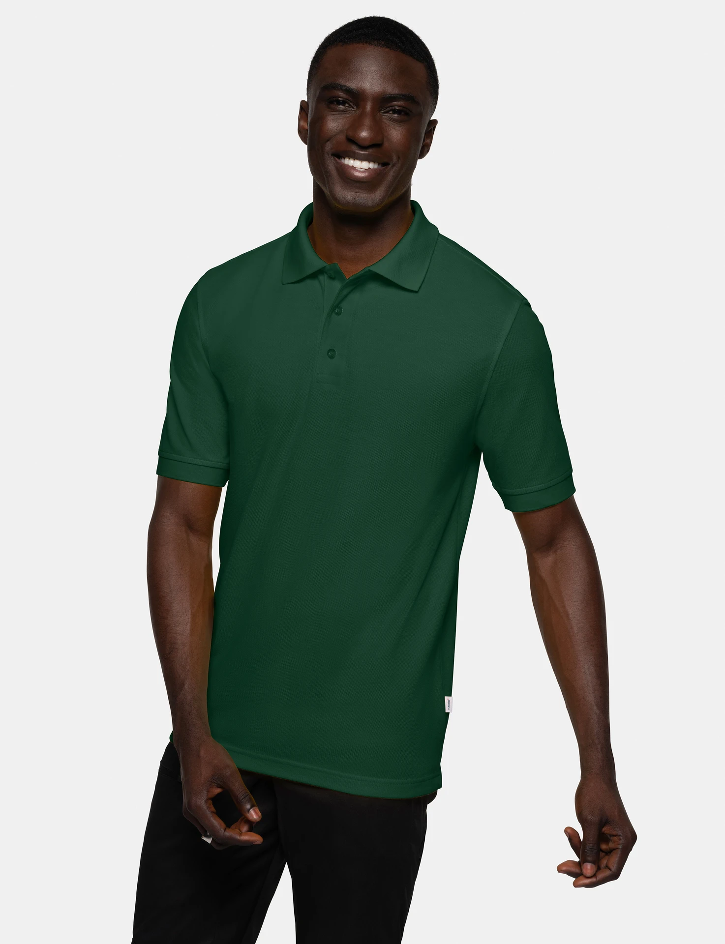 hakro-816-poloshirt-mikralinar-tanne-model-0 HAKRO Poloshirt 816 Mikralinar®