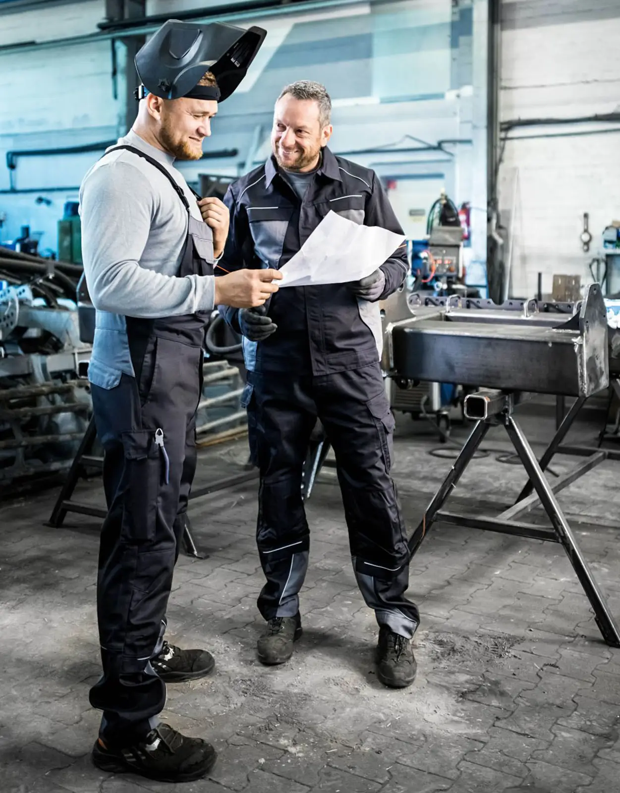 rofa PRO-LINE Latzhose 2-farbig