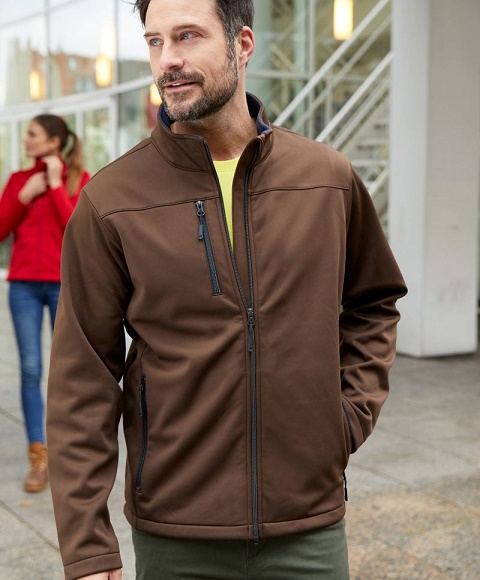 James & Nicholson Men's Softshell Jacket JN1172 James & Nicholson Men's Softshell Jacket JN1172
