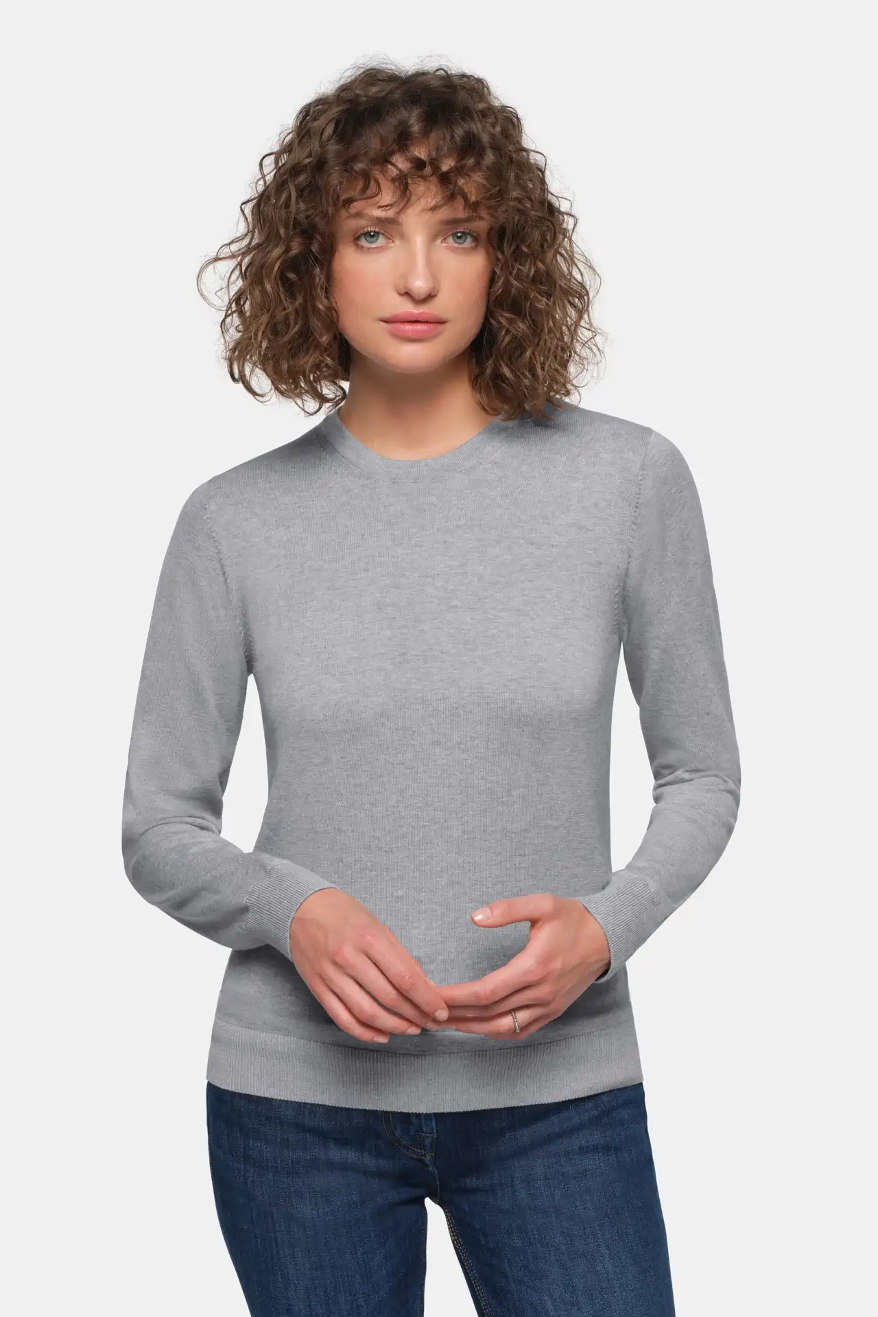 HAKRO Damen Pullover 135 Premium-Baumwolle 