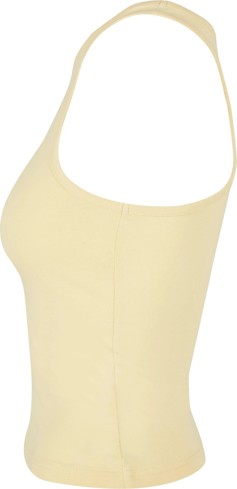 BYB-BY208-ladies-racer-back-top-softyellow-left-6 Build Your Brand Ladies Racer Back Top