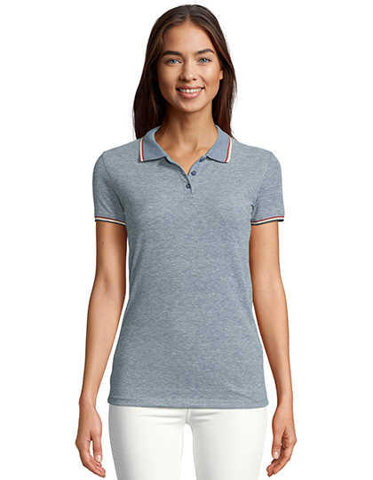 SOL'S Womens Heather Polo Shirt Paname