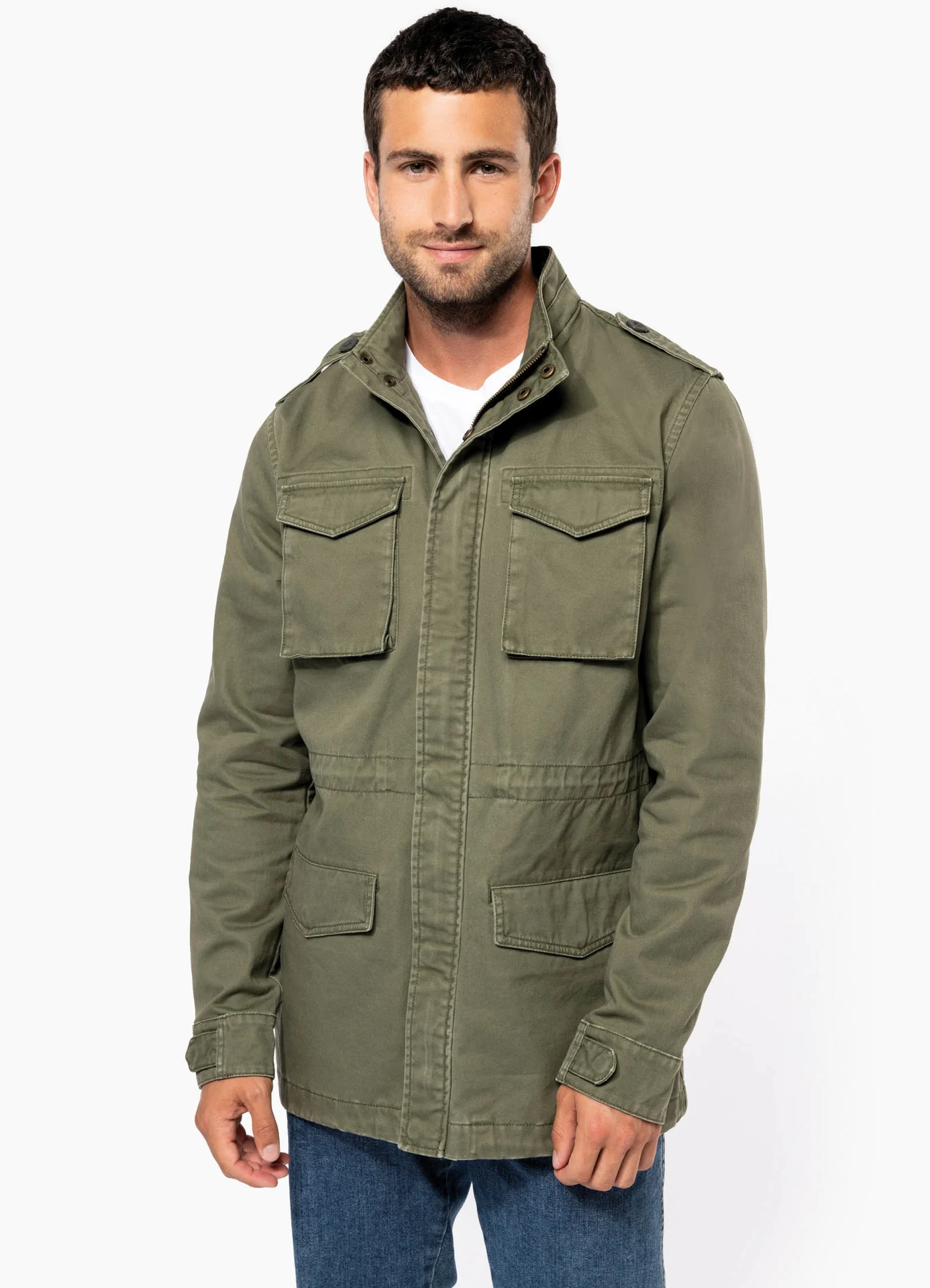 Kariban Herren Safari Jacke