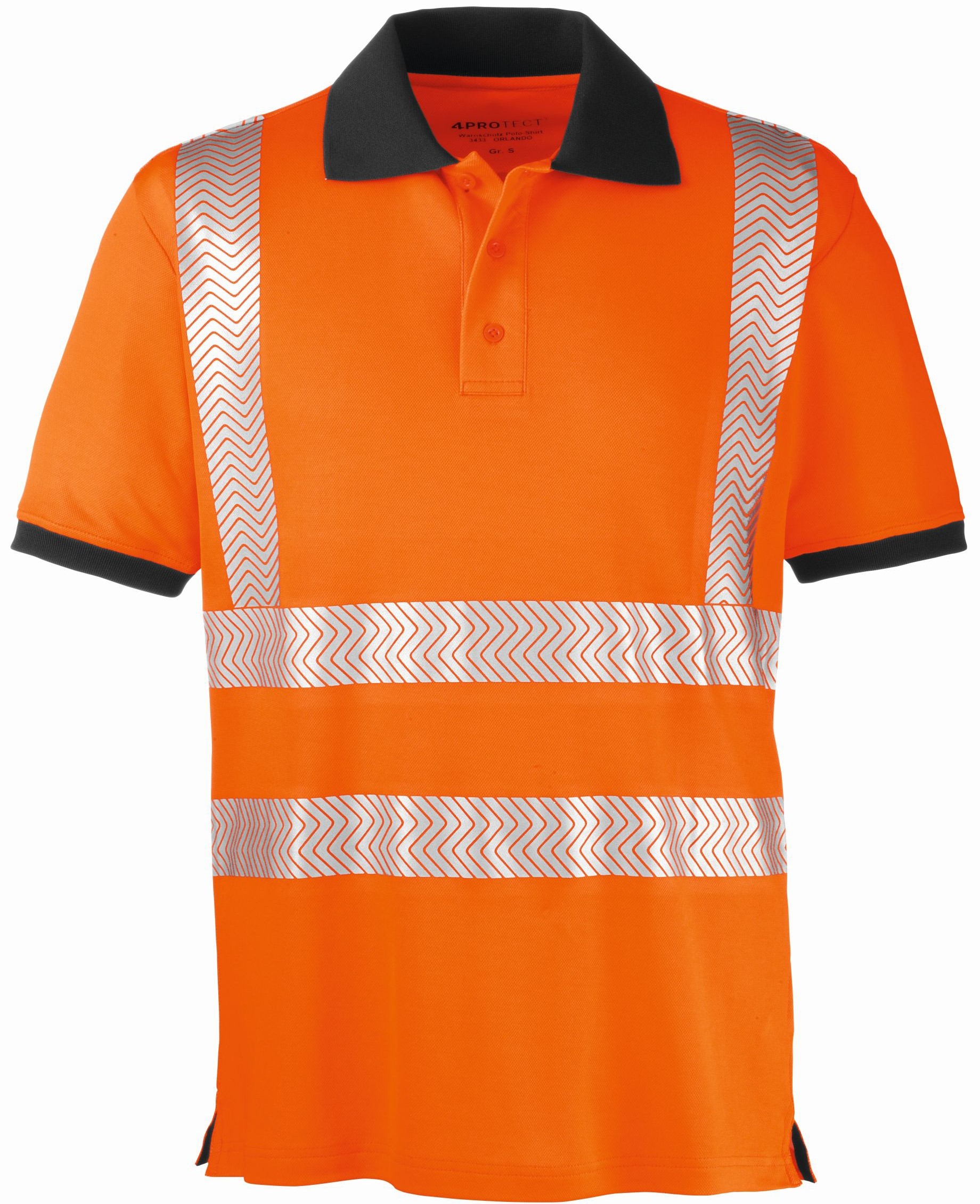 4PROTECT® Warnschutz-Poloshirt ORLANDO