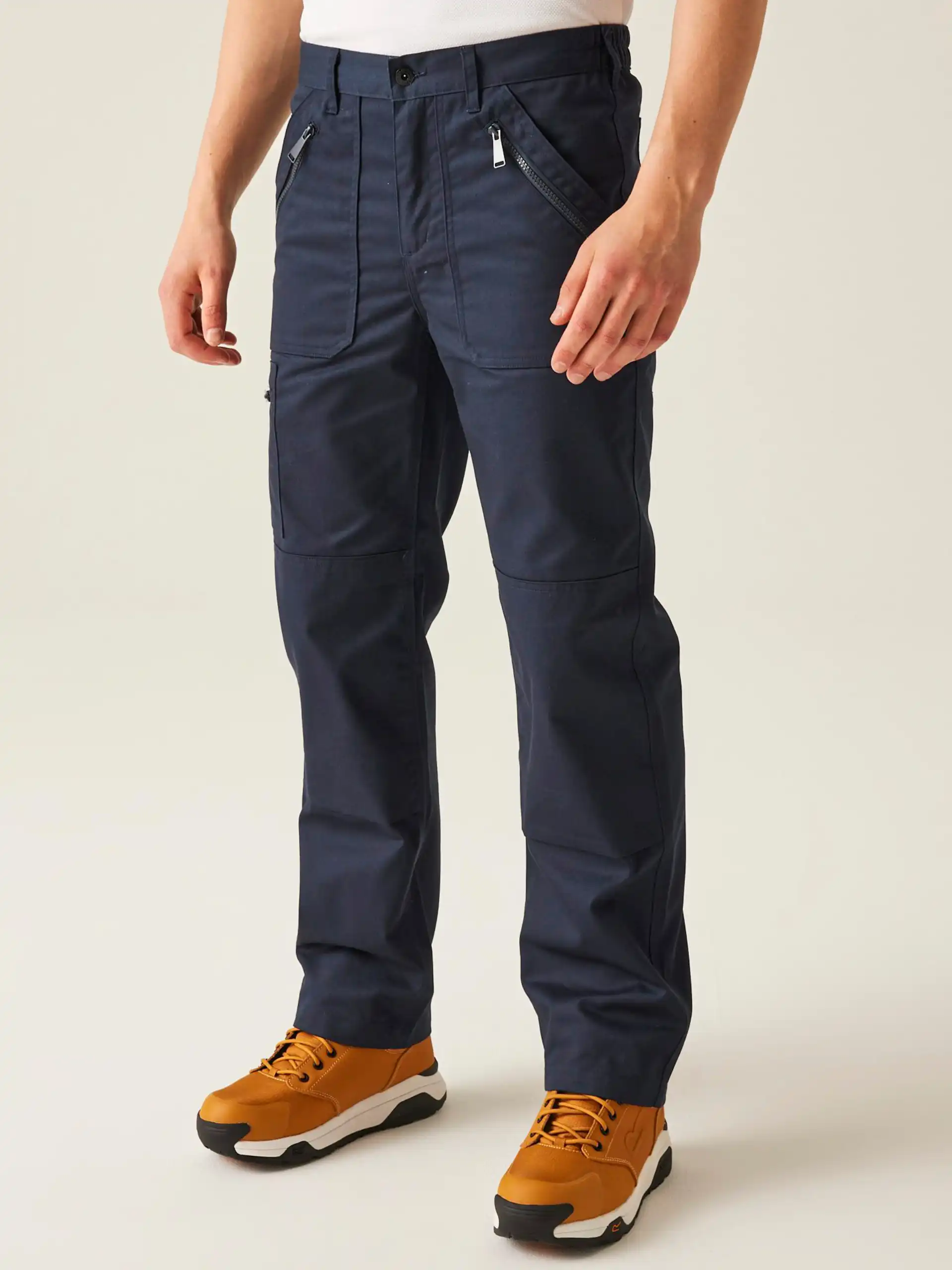 regatta-trj600-pro-action-trouser-navy-model-1 Regatta Pro Action Trouser