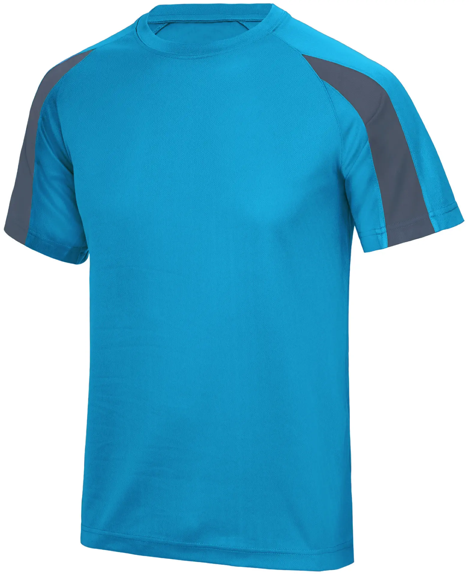 justcool-jc003-contrast-cool-t-shirt-sapphireblue-charcoal-front-1 Just Cool Contrast Cool T
