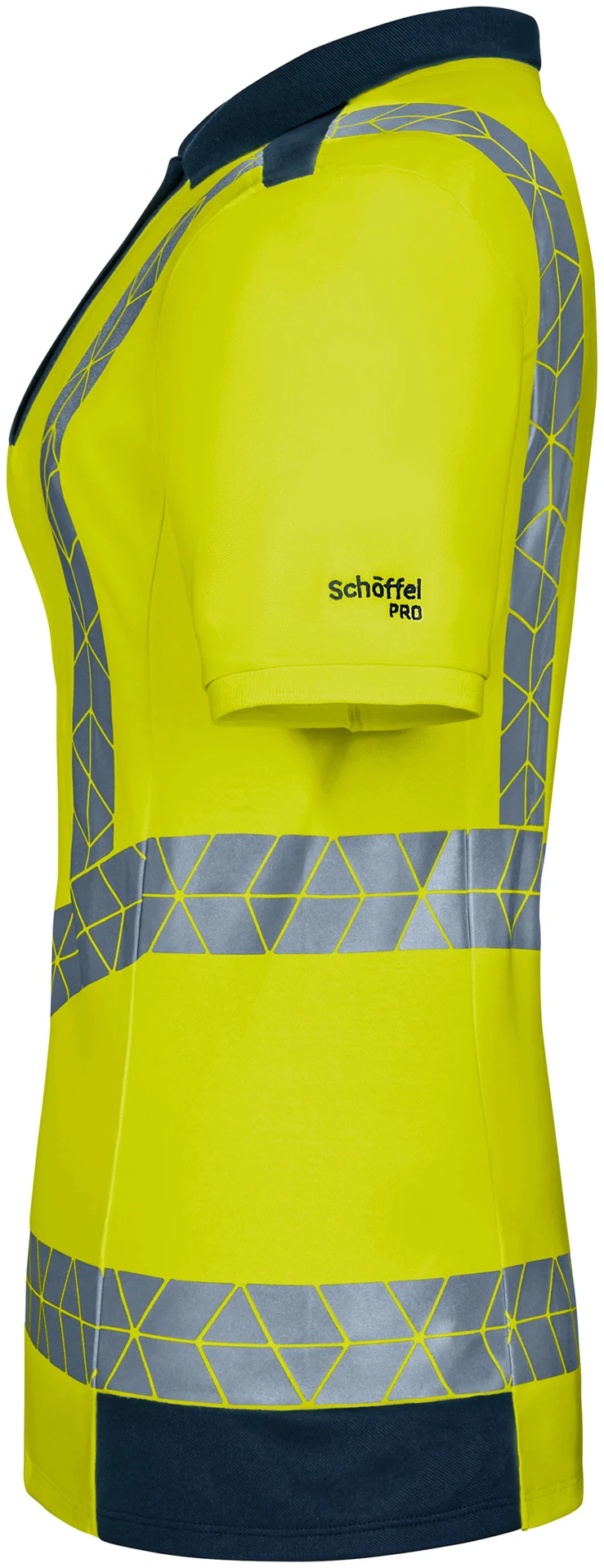 Schöffel PRO 7735 Damen WARNHELD Warnschutz Poloshirt