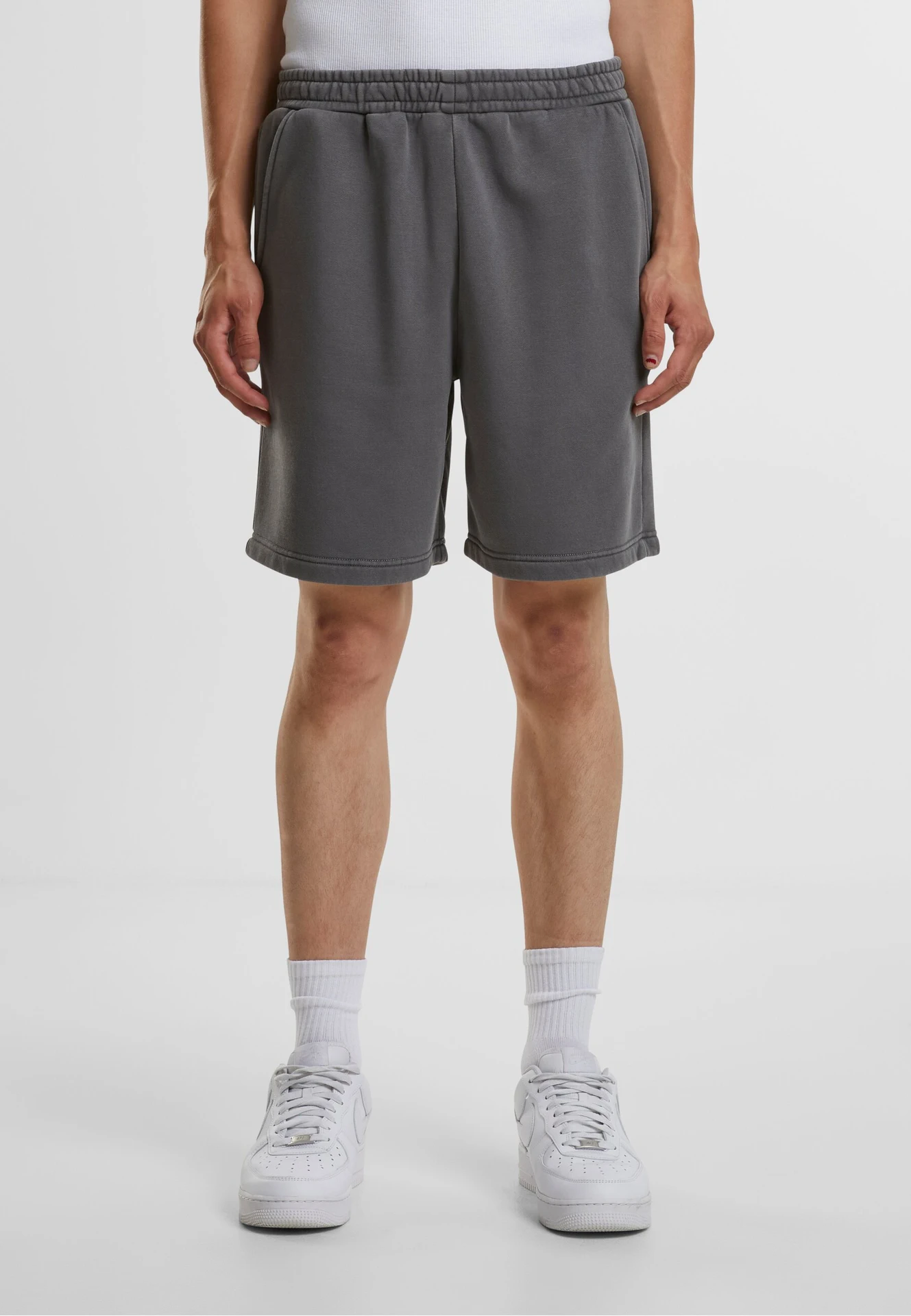 Build Your Brand Vintage Heavy Sweatshorts
