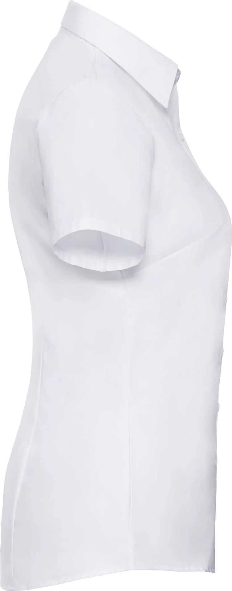 Russell Ladies Short Sleeve Herringbone Shirt