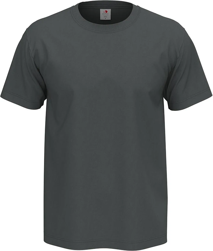 stedman-st2100-comfort-t-shirt-men-slategrey-front-4 Stedman Comfort-T