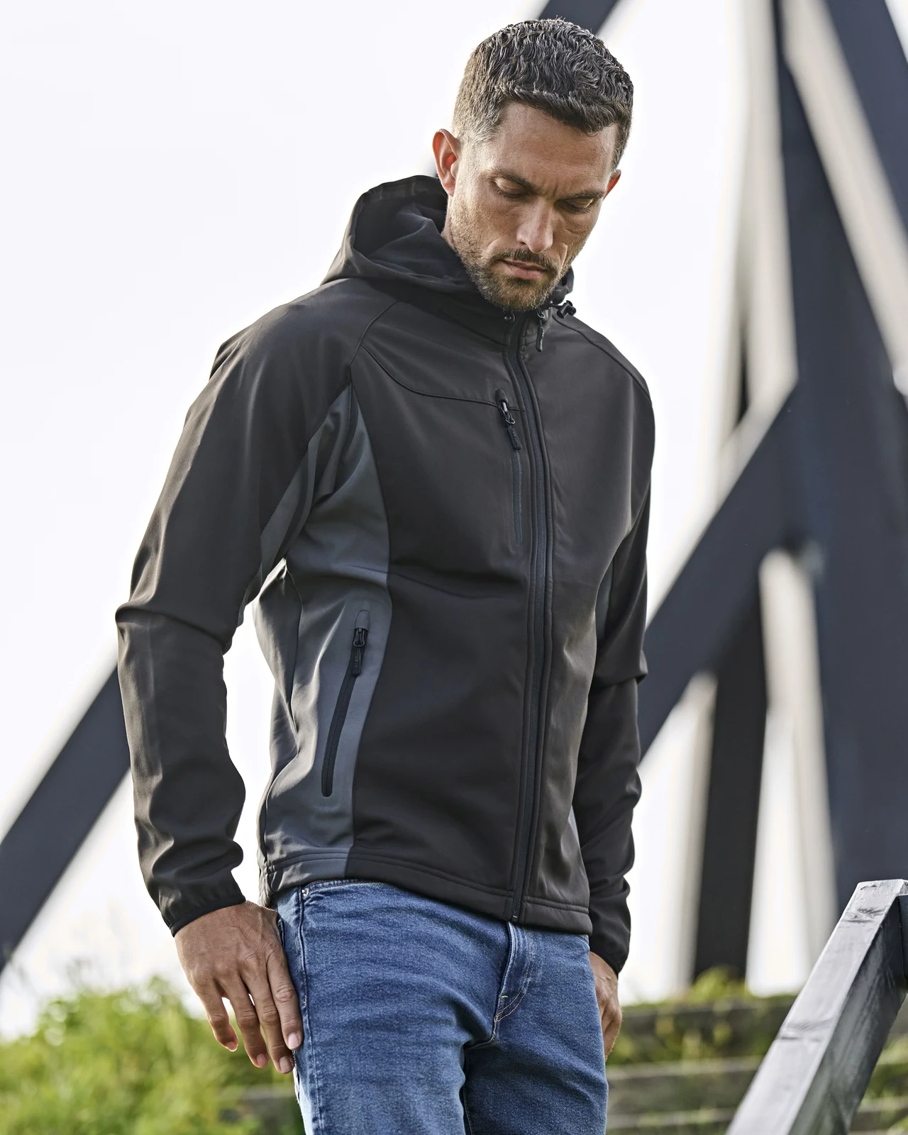 Tee Jays Men´s Hooded Lightweight Performance Softshell Jacket