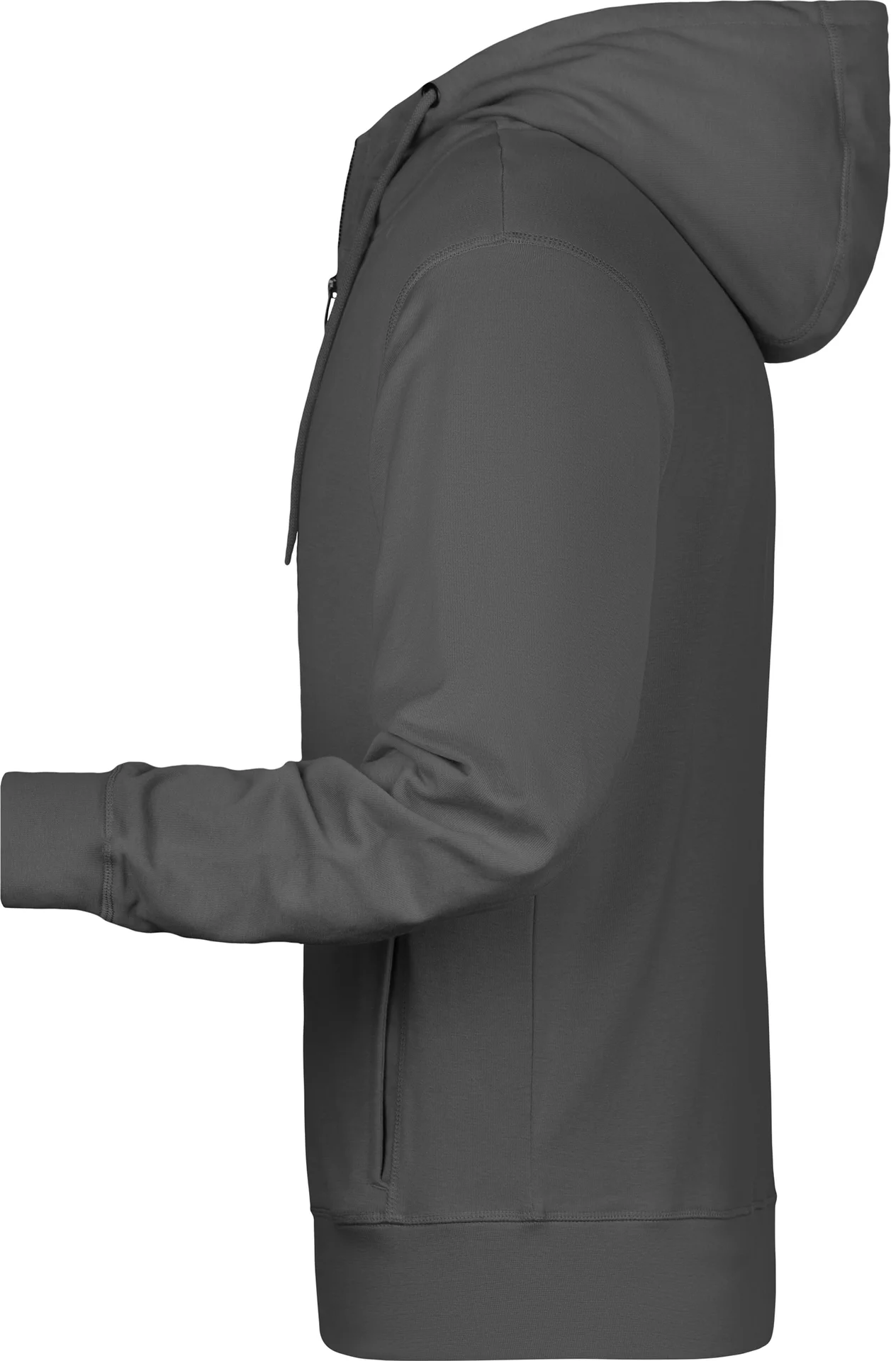 James & Nicholson Men`s Zip-Hoody