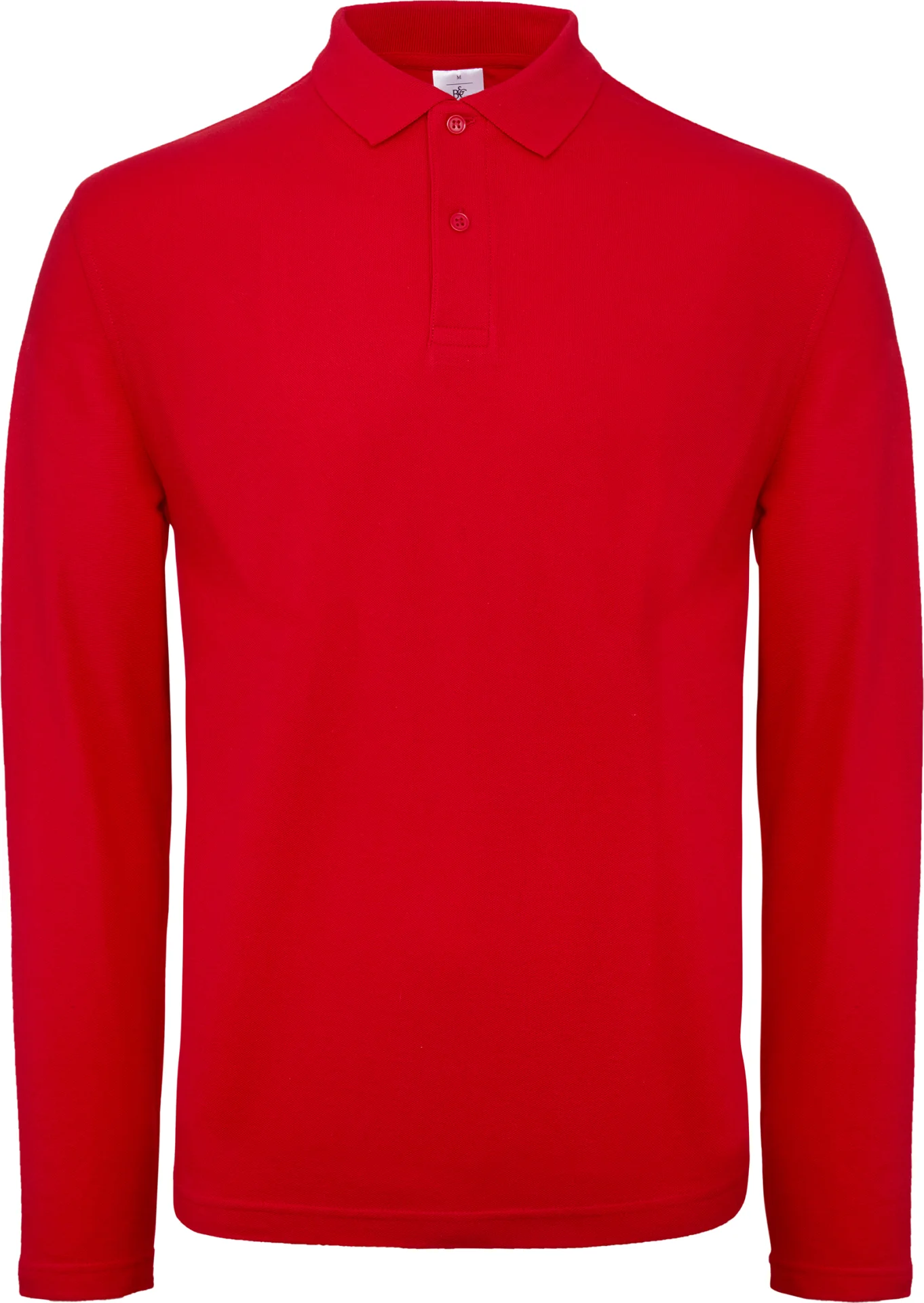B&C Long Sleeve Polo ID.001 Men's