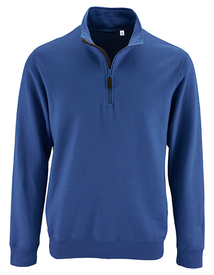 SOL'S Men's Zip High Collar Sweatshirt Stan SOL'S Men's Zip High Collar Sweatshirt Stan