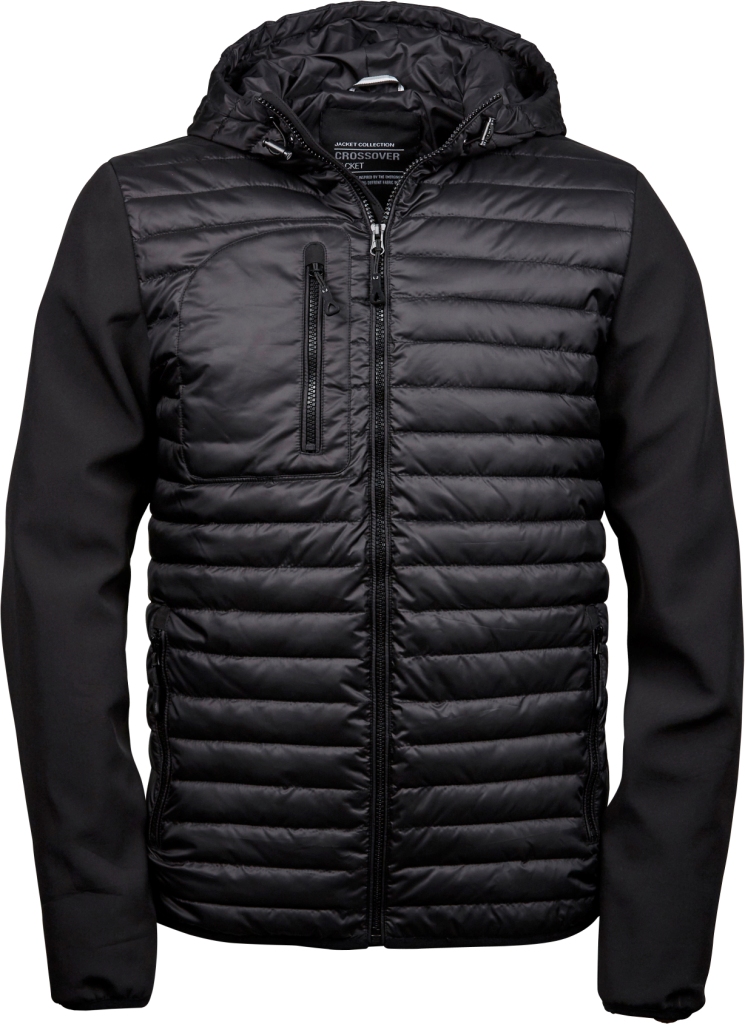 TEE JAYS Hooded Crossover Jacket TEE JAYS Hooded Crossover Jacket