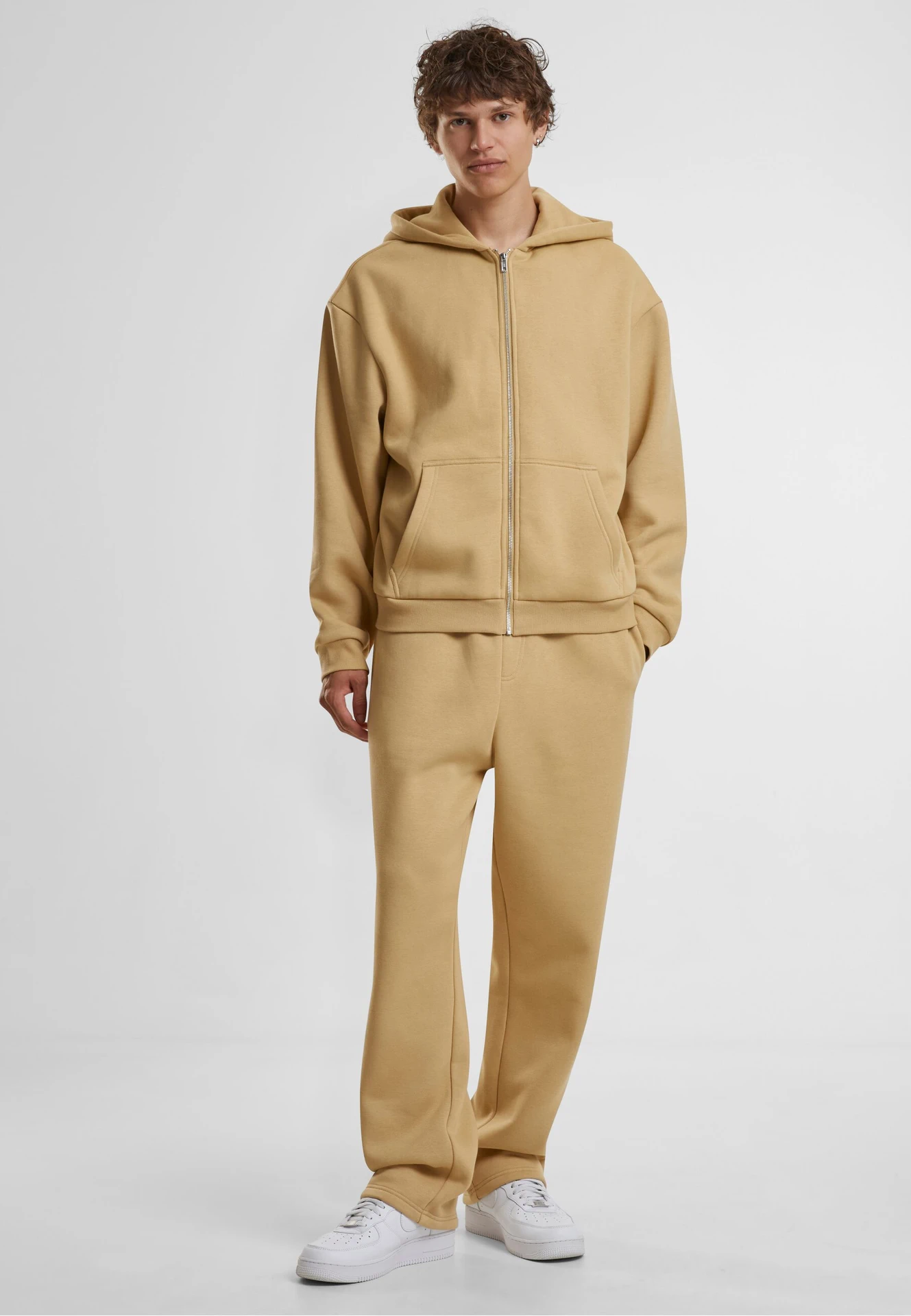 Build Your Brand Fluffy Track Sweatpants