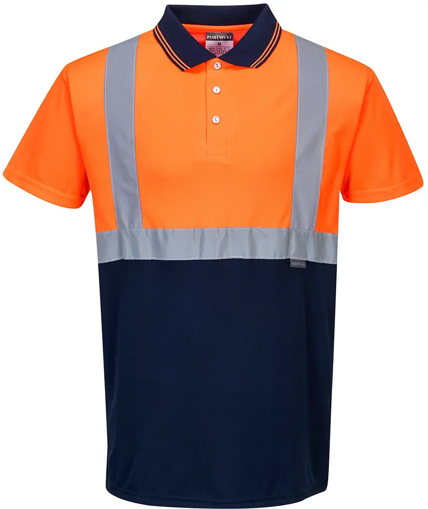 PORTWEST S479 Warnschutz Kontrast Poloshirt 