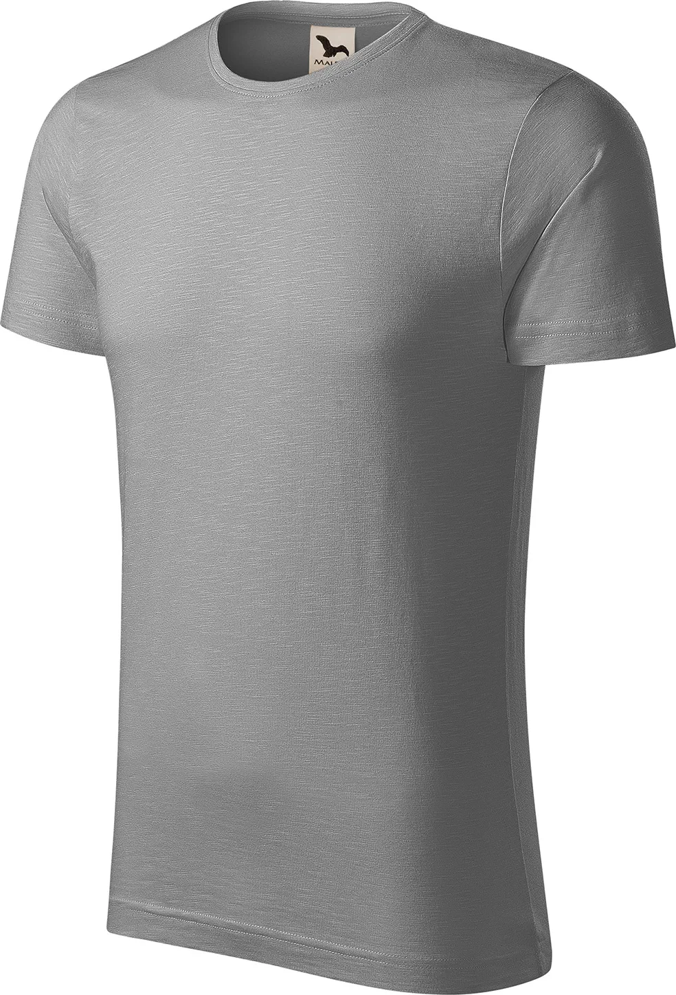 malfini-173-native-gots-t-shirt-herren-altsilber-left-3 MALFINI T-Shirt Native 173