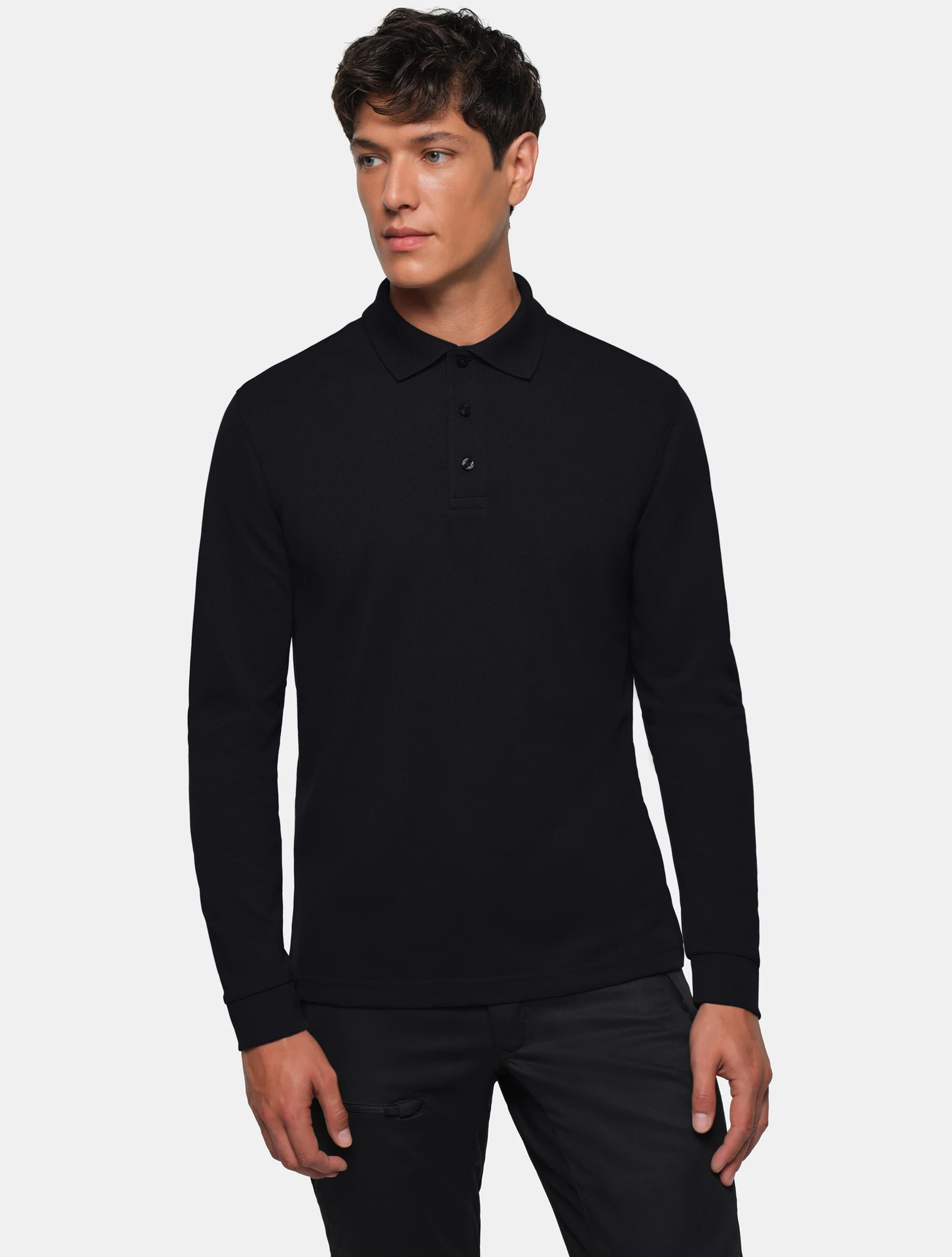 HAKRO Longsleeve-Poloshirt 815 Mikralinar®