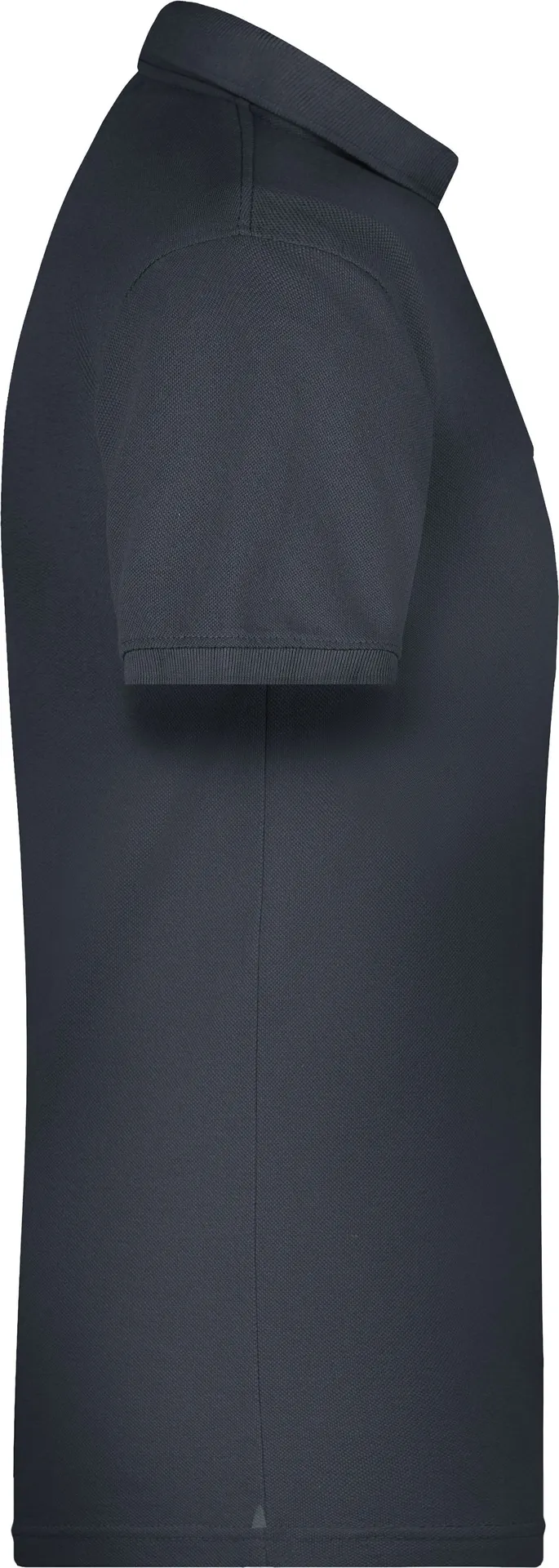jn874-mens-bio-workwear-poloshirt-carbon-right-6 James & Nicholson Men's Bio Workwear Polo