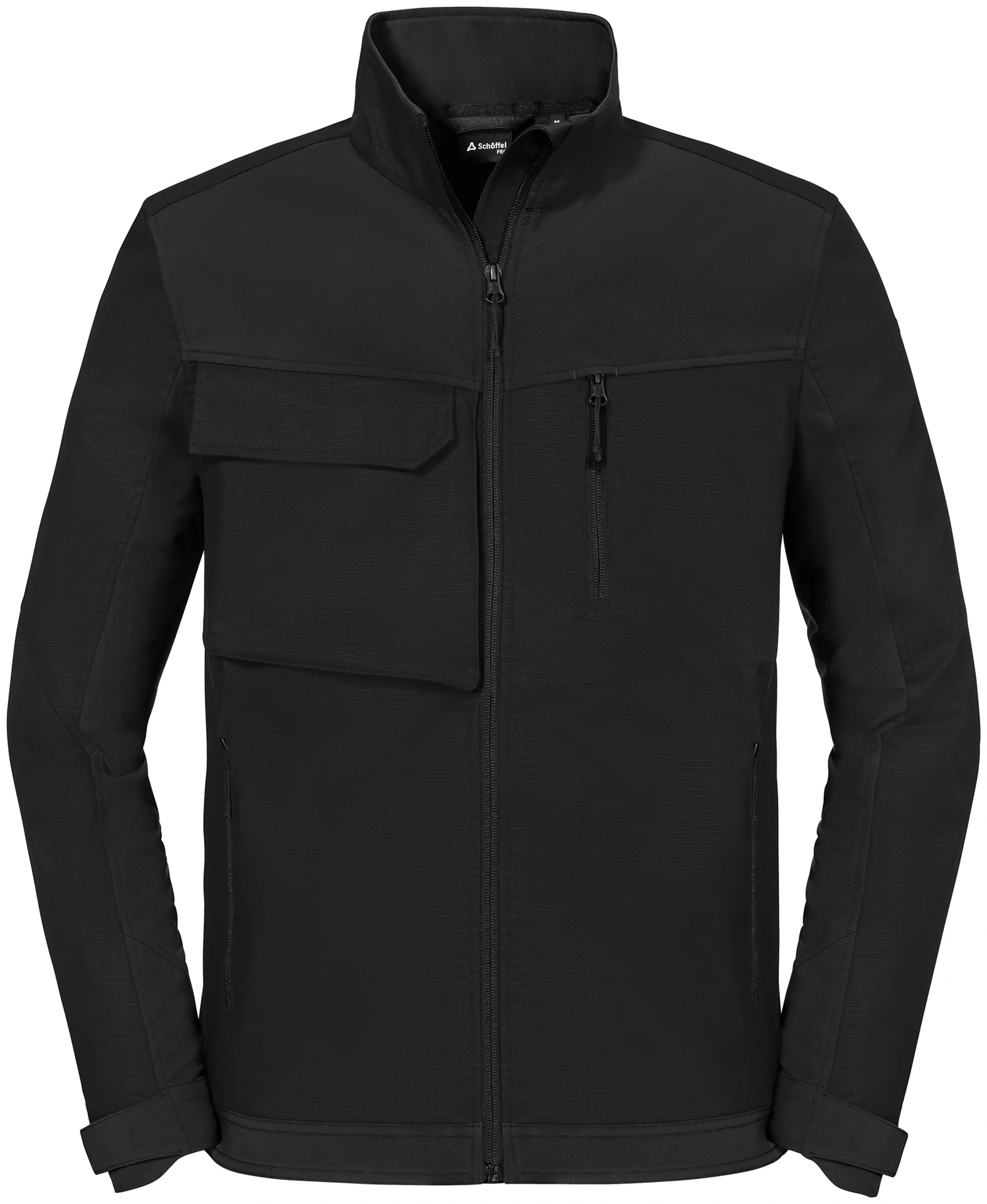 schoeffel-pro-7535-meistermacher-jacke-schwarz-front-1 Schöffel PRO 7535 MEISTERMACHER Bundjacke