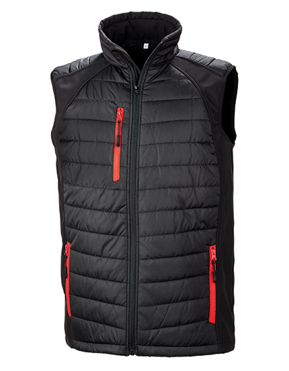 Result Black Compass Softshell Gilet
