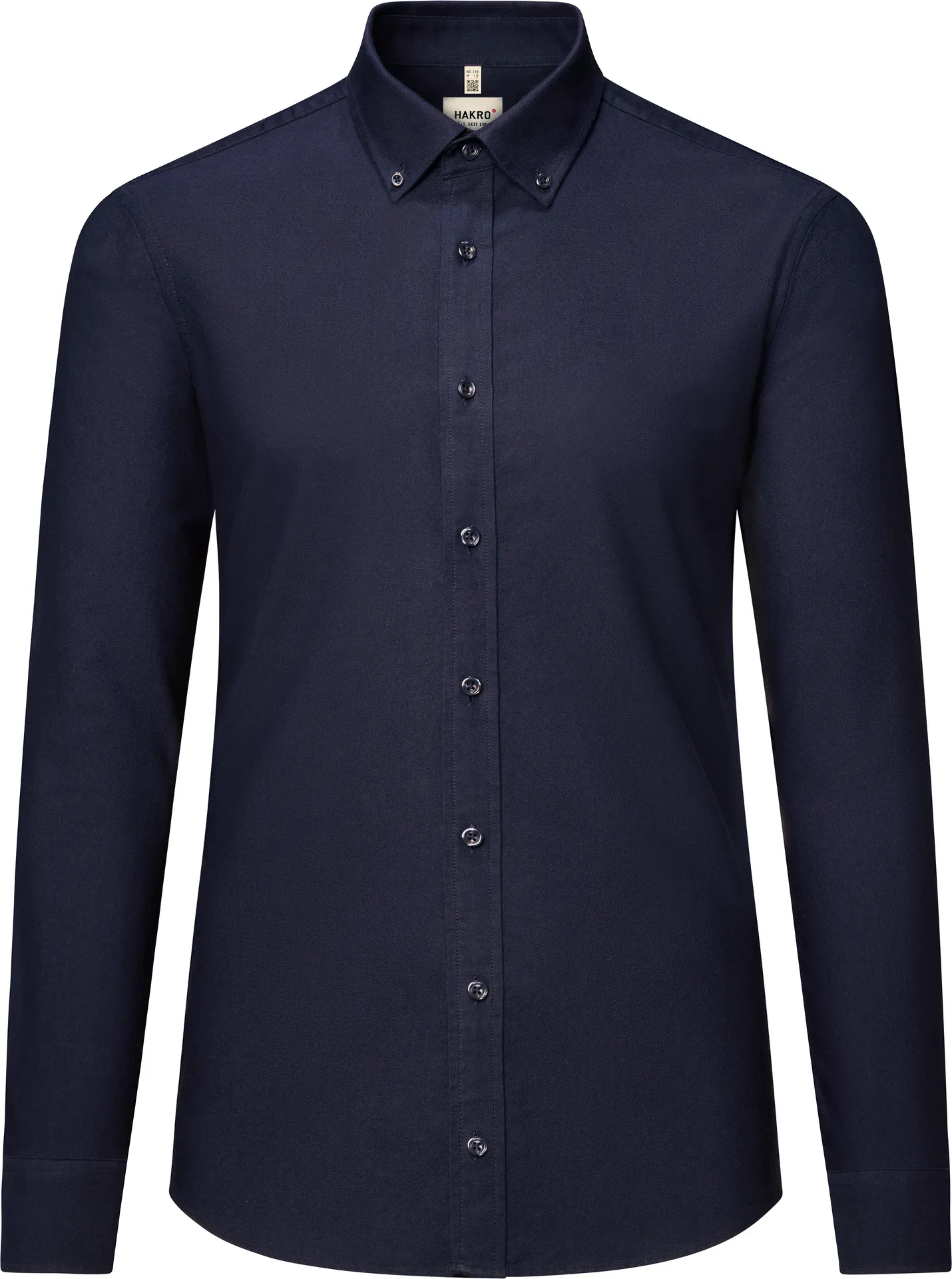 hakro-139-oxford-hemd-tinte-front-1 HAKRO Oxford Hemd 139