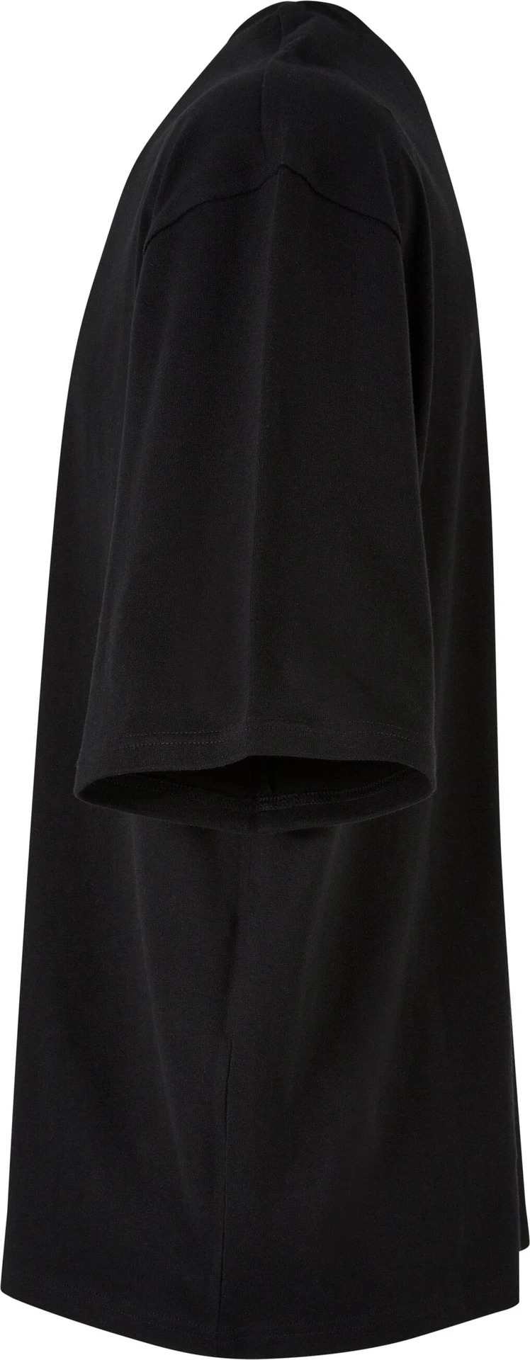 BYB-BY256-oversized-sleeve-t-shirt-black-left-6 Build Your Brand Oversized Sleeve Tee