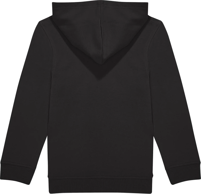 bc-wk002-id.333-hoodie-sweatshirt-kids-black-back-4 B&C Kids ID.333 Hoodie