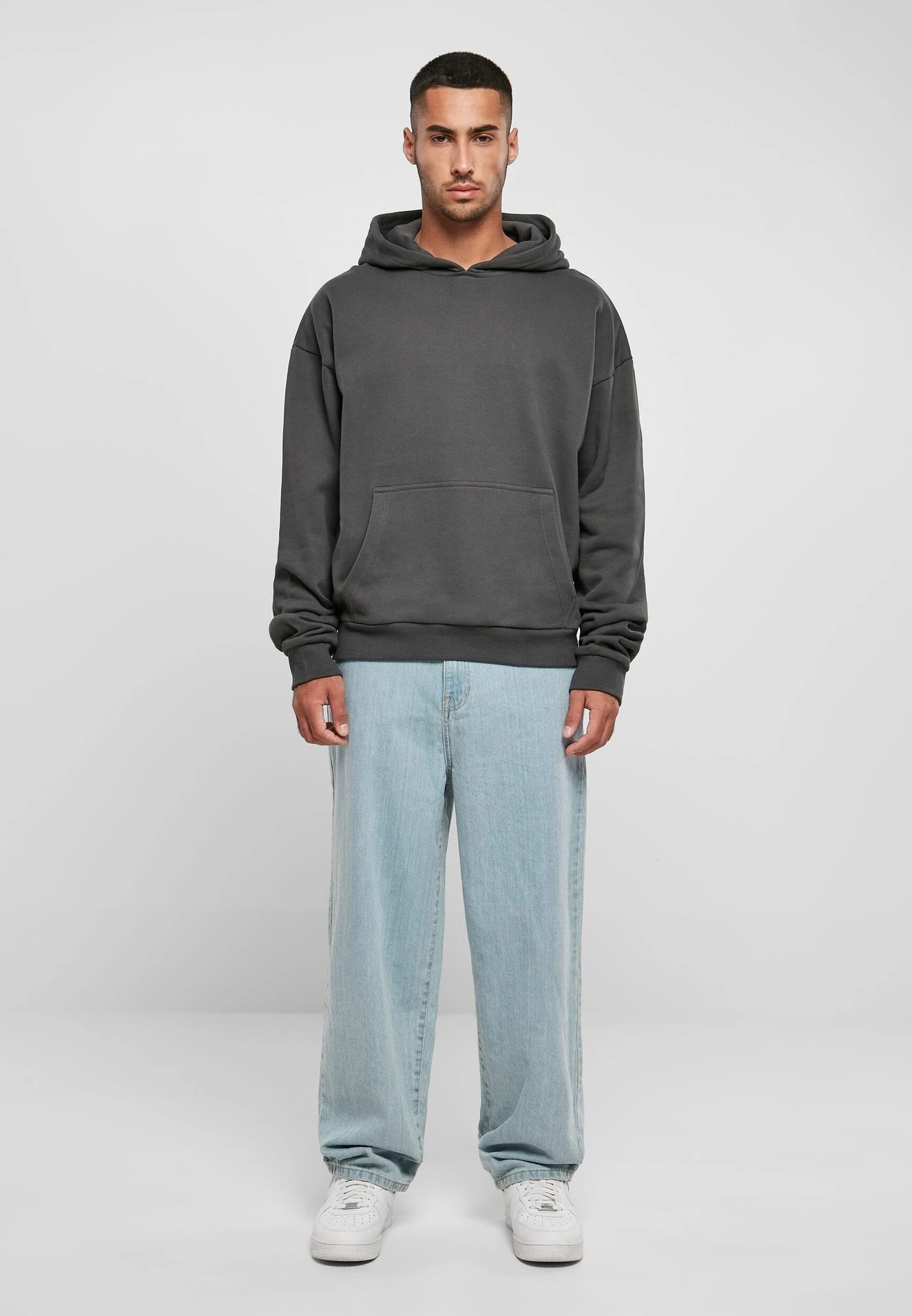 Build Your Brand Ultra Heavy Cotton Box Hoody