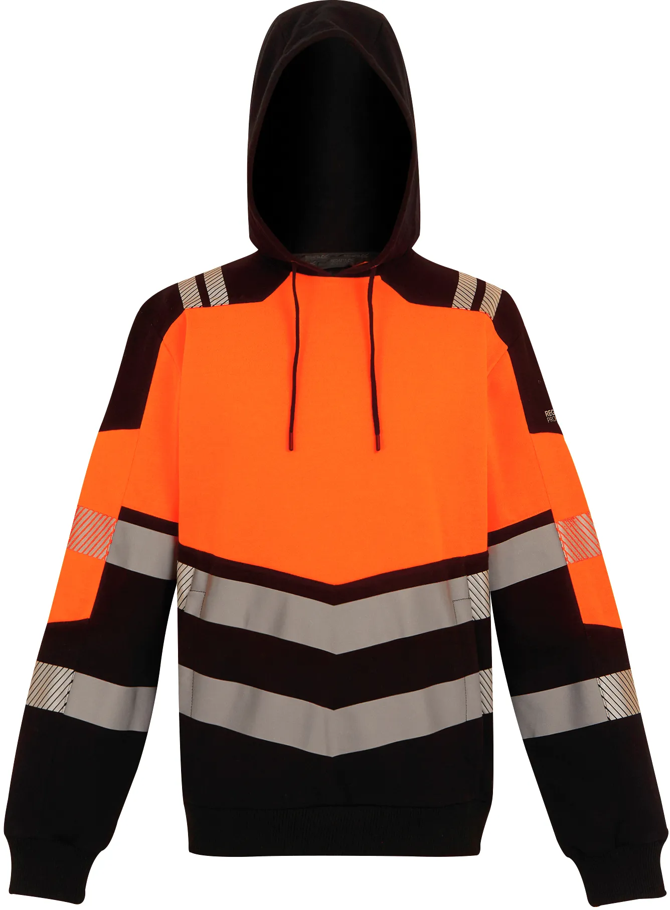 black/signal orange