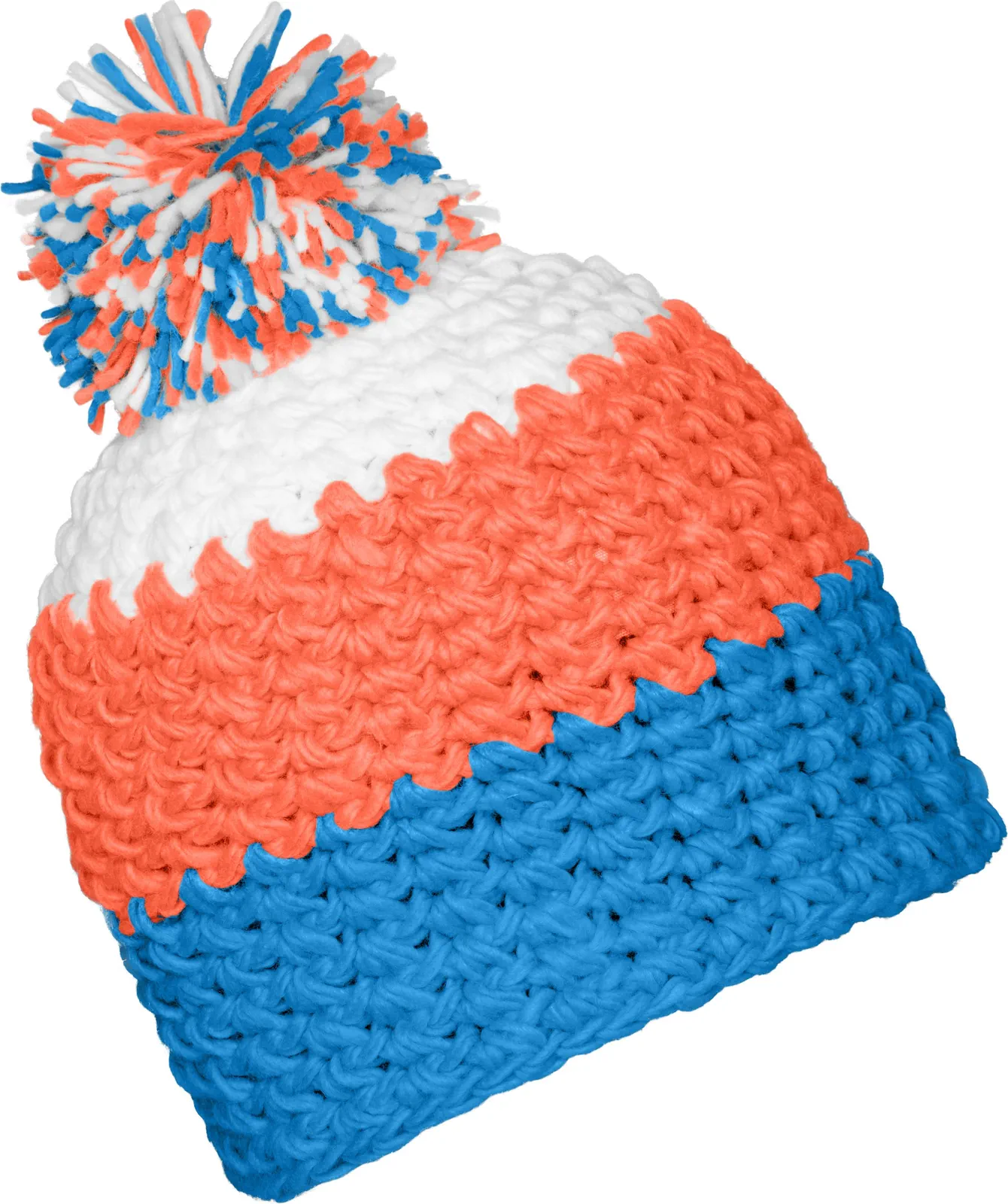 daiber Crocheted Cap With Pompon